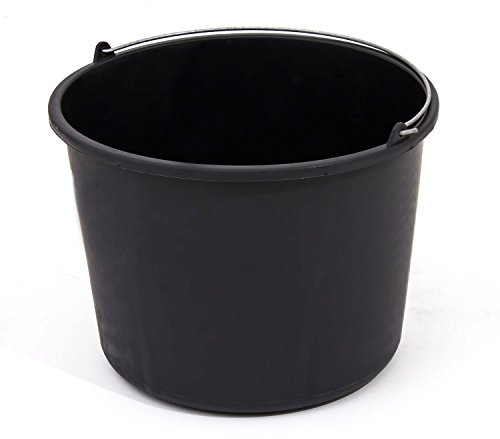 Set of 3 Building Bucket Plastic 20 Litre Bucket Mortar Bucket Bucket House Construction Scale
