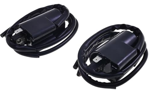 2x bobinas encendido con cable compatible con Suzuki GSX-R 750/1100, GSF Bandit 600/1200, GSX 600/750/1100 F – reemplazo módulos 1985+