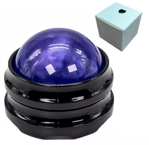 PHCOMRICH Palla massaggiante manuale – massaggiatore e dispositivo terapeutico per dolori muscolari, spalle, braccia, collo, schiena, piedi, corpo, tessuti profondi, rigidità, dolori articolari,