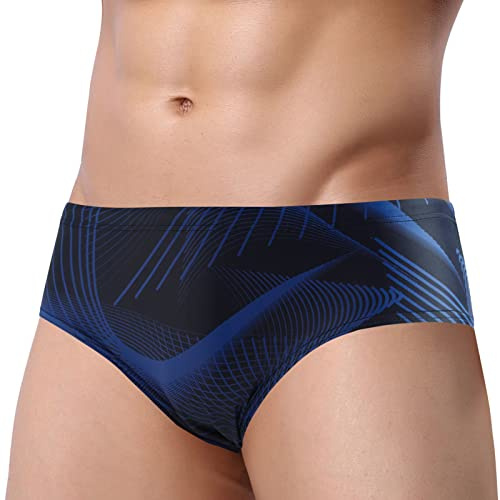 SEAUR Costume da bagno da uomo, slip da bagno, aderenti, ad asciugatura rapida, per sport acquatici, per allenamento classico, nuoto, piscina, EU M-XXL = Asie L-5XL, A03, 5XL