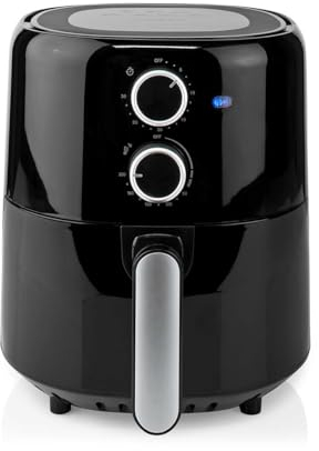 Heißluft Friteuse - 3 l - Timer: 30 min - Analog - Schwarz