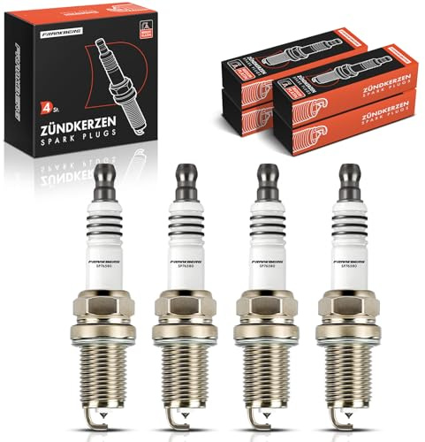Frankberg 4x Spark Plugs Spark Plugs Compatible with Copen L880 L881 0.7L 2003-2007 Grand Vitara II JT TD TE 1.6L 2005-2023 Swift III EZ MZ 1.3L 2005-2023 Replace# IFR6J11