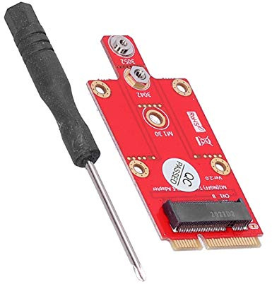 Adattatore PCIE M.2 Chiave B, Supporta Slot MPCIe di Dimensioni Intere e Dimezzate, Utilizza Modulo WWAN con Socket M.2 per Laptop Desktop, Supporto 2G, 3G, 4G LTE, Compatto e