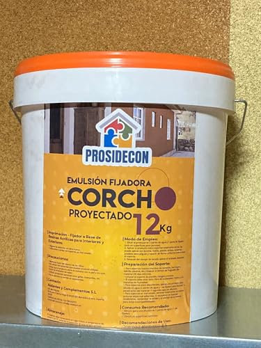 Émulsion fixatrice (apprêt) pour liège projeté