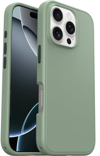 Otterbox Funda Symmetry Series MagSafe para iPhone 16 Pro, a Prueba de Golpes, a Prueba de caídas, Funda Fina Protectora, Testada 3X con estándares Militares anticaídas, Verde