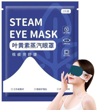 De Vapor Para Los Ojos Antifaz Bloqueador De Luz Transpirable Portátil