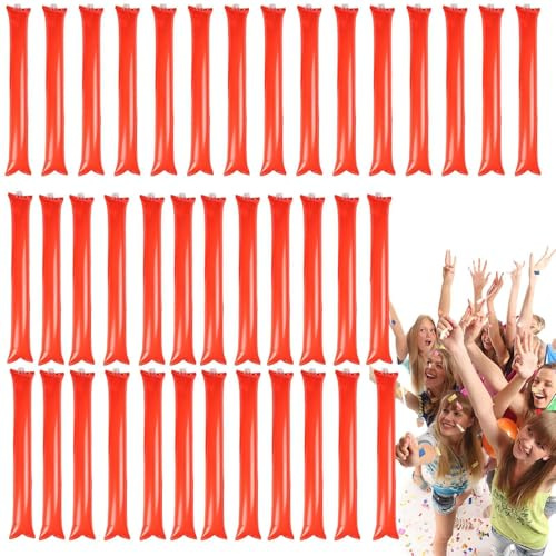 demaxiyad Truenos Sticks,Handheld Clapper 40 Piezas Suministros Deportivos