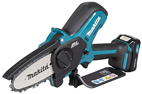 Makita UC100DWA Astsäge, 12 V, max. Li-Ion, CXT, bürstenlos, 100 mm, komplett mit 1 x 2,0 Ah Akku und Ladegerät