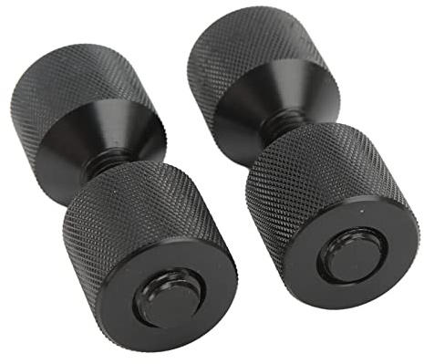 Ensemble de 2 Goupilles à Deux Trous en Aluminium, Aligneurs de de Tuyau à 2 Trous, Goupille D'alignement de Connexion pour Grandes Machines Goupille d'alignement à à 2 trous