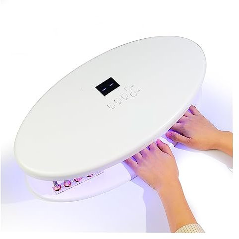 LED UV Nagellampa, 256W LED UV-nagellampa Bärbara naglar Nageltorkare for manikyr UV LED-lampa for härdning av alla gelnagellacksverktyg for nagelkonst,för Hem och Nagelsalong
