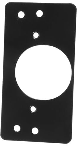 POPETPOP 2piezas Placa De Reparación De Bisagras De Acero Inoxidable Placa De Relleno De Orificio De Puerta De Bisagra Para Reparación De Gabinetes De Cocina