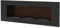 KRATKI Delta 3 Chimenea Interior de bioetanol para Montaje en Pared o instalación empotrada l Bicontainer 0,6 l, Certificado TÜV Acero, 40 x 120 cm, Negro