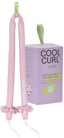 Glov Bigodini Morbidi per Capelli Ricci Accessori per Capelli Elastici Donna Bigodini Dormire Curlers Riutilizzabili Senza Calore Assorbono Umidità