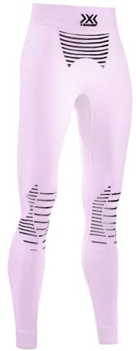 X-Bionic Invent 4.0 - Pantaloni Termici da Corsa a Compressione Donna - Alte Prestazioni per Running, Sci, Ciclismo, Fitness, e Sport Invernali - Lilla, M