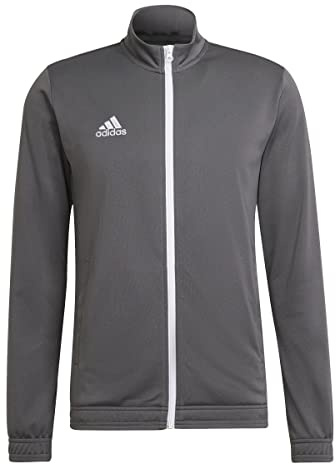 adidas Men's Entrada 22 Track Jacket, Team Grey Four, L Long