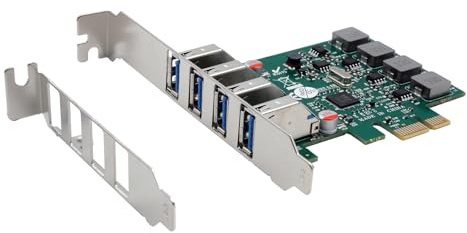 EX-11044 4-port USB 3.2 Gen 1 PCIe-kort