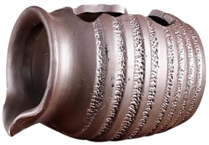 Hemobllo Pot Décoratif Céramique Cracheur Eau pour Bassin Ornement de Jardin Soi-même pour Point Eau de Jardin