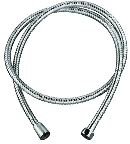 Wirquin 60724900 Flexible de Douche Métal Power Chromé 1,50 m