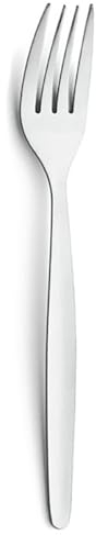 Amefa Scandinavia 12 forchette da tavolo, Acciaio inossidabile 18/0, finitura standard