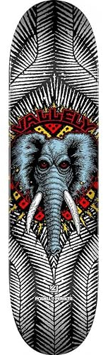 Powell Peralta PP Planche de skateboard Vallely Elephant Blanc 8