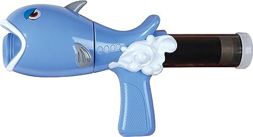 Sunflex Animal Popper Blau | Softball Blaster | Popper Pistole | schießt weiche Schaumstoffbälle durch Pumpen | sehr robust und langlebig | für Kinder ab 6 Jahren