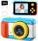 Dancial Kids Digital Camera for 3-8 Year Old Girls & Boys, 2.4 Inch 1080P Toddler Camera, Christmas & Birthday Gift, Travel Video Camera with Built-in 32GB Card