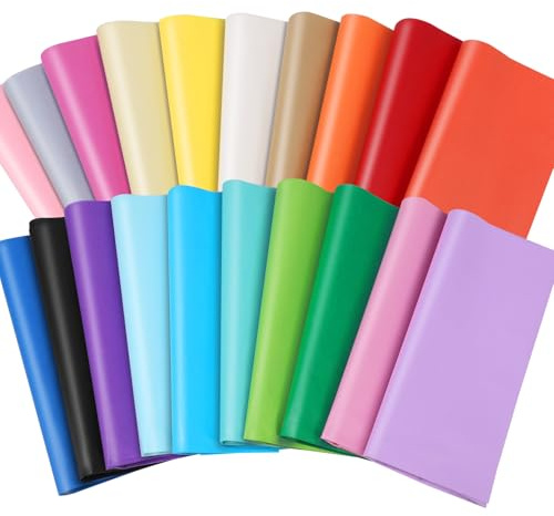 Woric Coloured Tissue Paper for Gift Wrapping, 100 Sheets, 50 x 70 cm