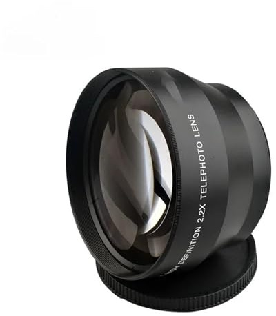 Lente， Compatible con Lente de conversión de telefoto de Alta definición Canon DSLR de 67 mm y 2,2X