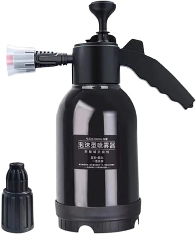 Spruzzatore a pompa da giardino, 2 l, portatile, multiuso, pressurizzato, a prova di perdite, bottiglia spruzzatore per piante e fiori, per auto, casa, fiori, balcone, finestra, pavimento in vetro