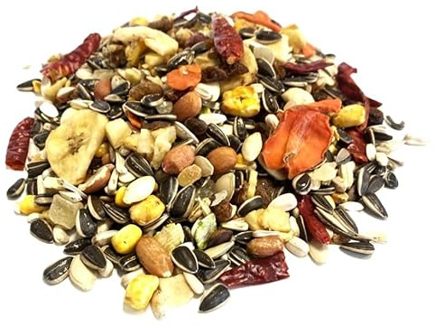 2.5 Litre (approx. 1.25kg) Premium Fruit Mixed Parrot Food