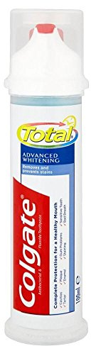Colgate Total Advanced Whitening Toothpaste Pump, 100 ml, Pack of 6