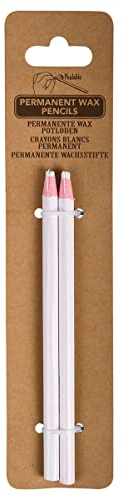 Fallen Fruits Ltd GT134 Wachsstifte für Samenmarker, Weiß, 2 Stück