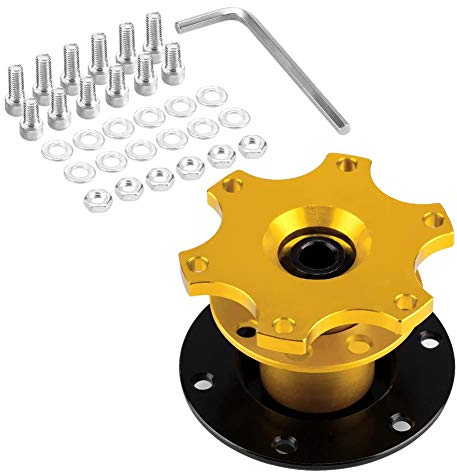 Lenkrad-Schnellspannnabenadapter 6-Loch-Unifür Versal-Lenkradnabenadapter Schnellkupplungs-Rennadapter Snap Off Kit