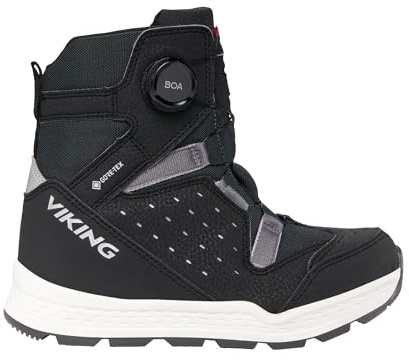 Viking Espo Reflex Warm GTX Boa, Unisex snöstövlar, Svart, 38 EU Ancho