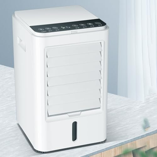 Climatiseur Portable 4 En 1 Pour Voiture, Mini Climatiseur Pour Cabine De Camion, Minuterie 1/2/4 H, 3 Vitesses, Ventilateur Mobile Avec PoignéE Et TéLéCommande Pour Camping-Cars Et Camping-Cars,12V