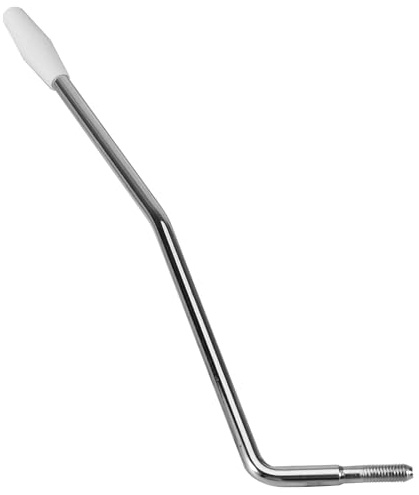 Hoement Leva Tremolo Singola Ricambio per Ponte Tremolo Argento per Chitarra Elettrica con Filettatura 5.0mm, Materiale Metallo e Plastico Accessorio per Musicisti e Appassionati