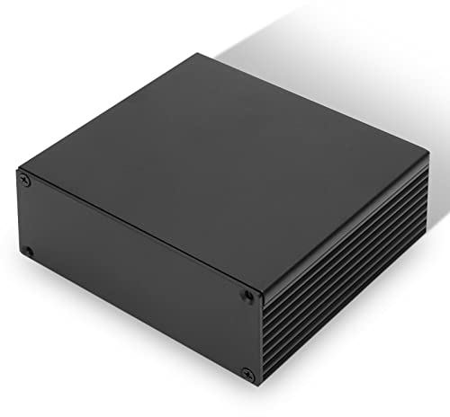 Scatola di raffreddamento in alluminio, scatola per strumenti PCB per circuiti stampati Custodia per progetti elettronici fai-da-te per prodotti elettronici