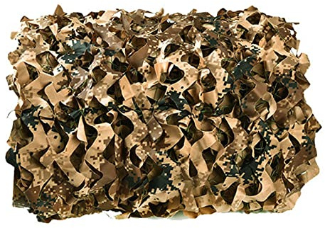 ZXCASDF Camouflage Net,Camo Netting,Army Camo Net,Bulk Roll,Sunshade Fence Nets,for Hunting Military Theme Shooting Decoration Sunshade Camping and Building Shelters,3 * 15(9.84 * 49.21ft)
