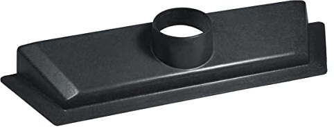 POWERTEC 70103V 21 in. Dust Collection Floor Sweep – Floor Mounted Blast Gate Attachment