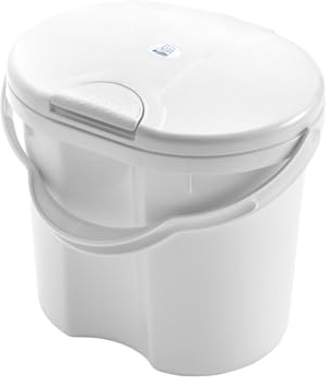Rotho Babydesign Baby Diaper Pail TOP Recycled (Plastic) White