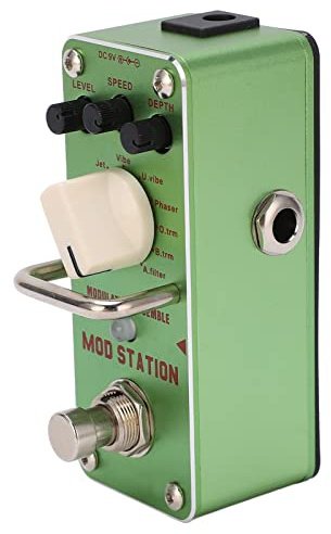 Pédale de Guitare Multi-Effets, Pédale Multi-Effets de Guitare 11 Effets de Modulation Ensemble Pédale d'Effets de Guitare Pédale d'effet de Guitare pour Guitare électrique