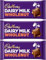 Milk Chocolate Bundle With Dairy Milk Whole Nut Chocolate Bar 180g (3 Pack)