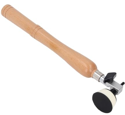 Kit de Lijadora de Cuenco, Cabezal de Rodamiento Doble, Herramientas de Lijado de Torno Giratorio de Madera, Lijadora de Cuenco de Mano con 50Discos de Lijado,Herramienta de Lijado