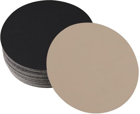 POTUINOM 25 discos de lijado de carburo de silicio de 6 pulgadas, grano ultrafino, lijadora orbital húmeda y seca, con gancho y bucle, grano 1000 1200 2000 3000 5000, mejor para metal, pulido de