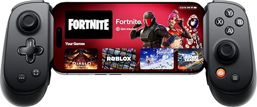 BACKBONE Pro Mobile Gaming Controller for iPhone 15/16 Series+ and Android, USB-C & Bluetooth, Play Anywhere on Any Screen, Premium Quality & Pro-Level Comfort, Android & iPhone Game Controller