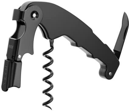 Tire-bouchon de serveur Koala Retro 10,8 x 1,4 x 3,2 cm Noir Métal