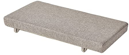 Piano Bench Cushion for Indoor with Non Slip Bottom,30x14 Inch Light Brown