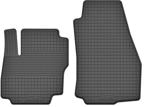 Gummimatten Automatten Gummifussmatten Gummi Fußmatten für Ford Kuga I Bj. 2008-2012 VORNE Fahrer-und Beifahrermatte FR_DX