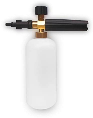 Pistola per idropulitrice a pressione, per Bosch, Aquatak, Black Ryobi, Decker, Neo, Norse Foam Maker Jet Foamer, dispenser di sapone, ugello regolabile da 1 l
