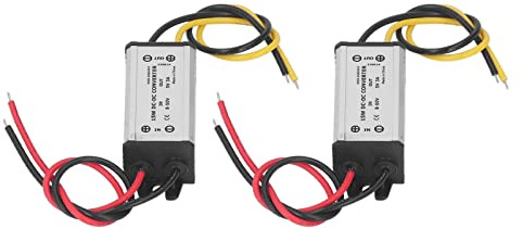Stabilisateur DCDC DROK 9V36V à 12V 5A 60W Régulateur de Tension Automatique étanche pour Système D'énergie Solaire Audio de Voiture avec écran D'affichage LED de Télévision LCD
